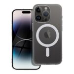 FROST MAG COVER case with camera protection compatible with MagSafe for IPHONE 14 Pro transparent