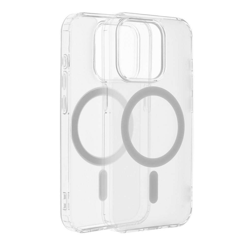 FROST MAG COVER case compatible with MagSafe for IPHONE 15 Pro transparent - Image 2