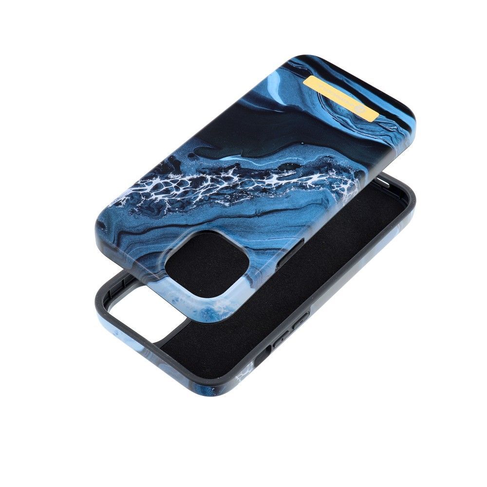Case for iPhone 15 PLUS Forcell F-Protect Mirage compatible with Magsafe ocean marble FORCELL F-PROTECT Mirage case compatible with MagSafe for IPHONE 15 Plus ocean marble - Image 1