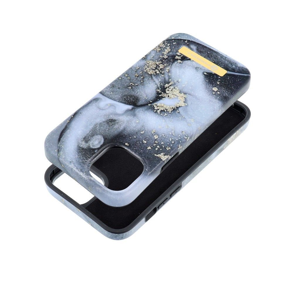 Case for iPhone 15 PLUS Forcell F-Protect Mirage compatible with Magsafe marble mist FORCELL F-PROTECT Mirage case compatible with MagSafe for IPHONE 15 Plus marble mist - Image 1