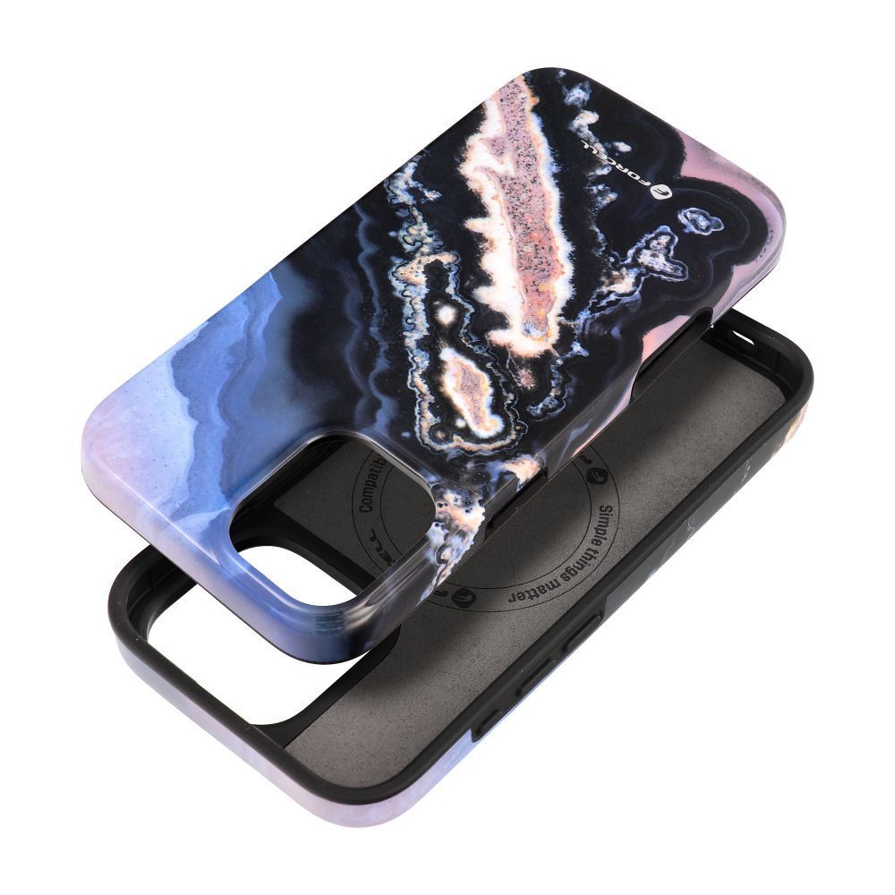 Case for iPhone 16 PLUS Forcell F-Protect Mirage compatible with Magsafe Military Drop-Test gold island FORCELL F-PROTECT Mirage, Military Drop-Tested case compatible with MagSafe for IPHONE 16 PLUS gold island - Image 1