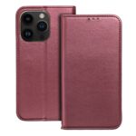 SMART MAGNETO Book case for IPHONE 15 Plus burgundy - Image 2