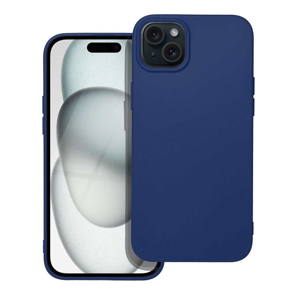 SOFT case for IPHONE 15 PLUS dark blue - Image 1