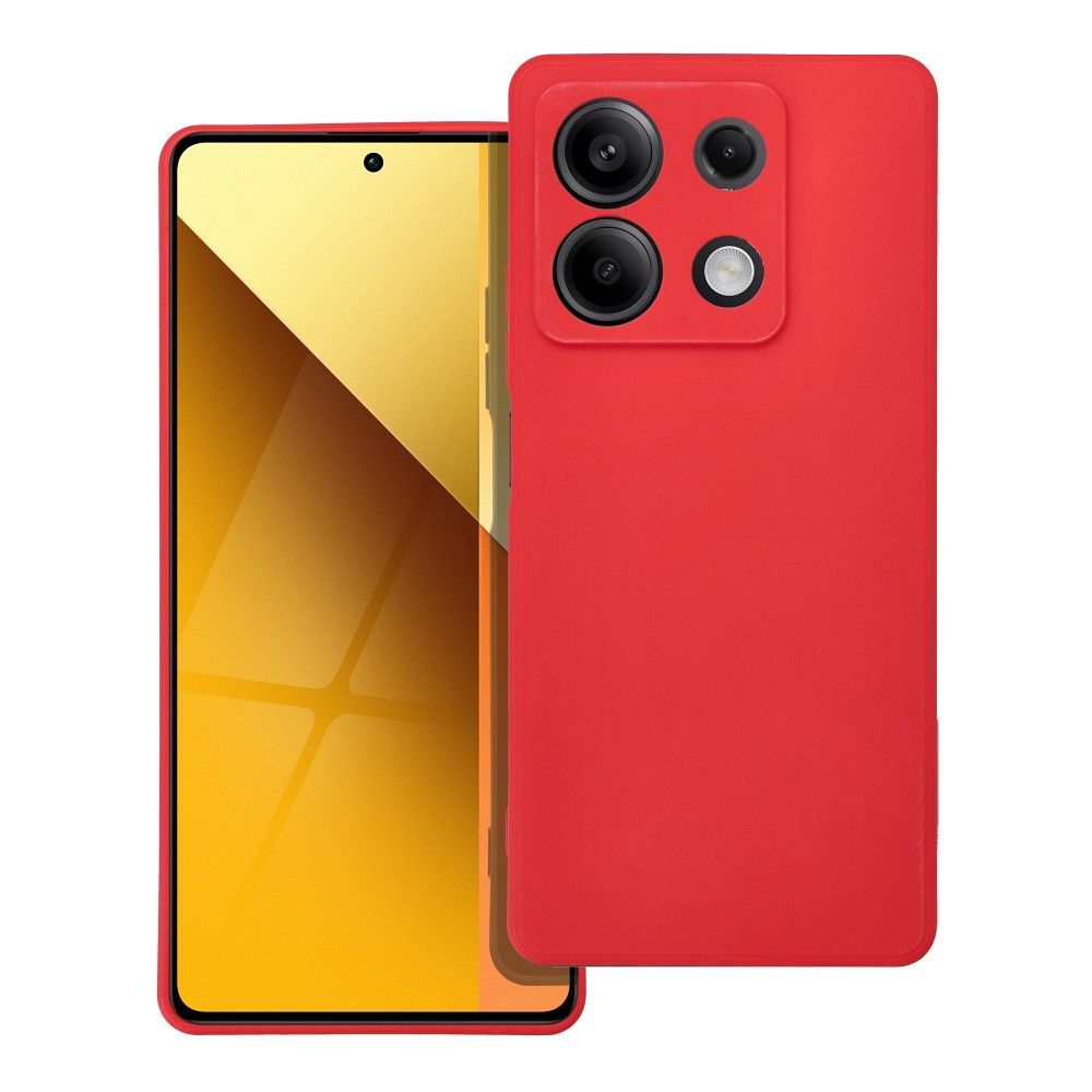 SOFT case for XIAOMI Redmi Note 13 5G red - Image 1