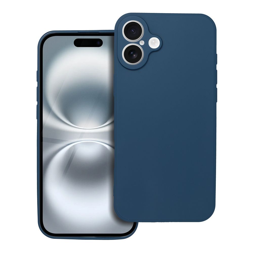 SOFT case for IPHONE 16 Plus dark blue - Image 1