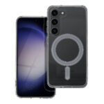 CLEAR MAG COVER case compatible with MagSafe for SAMSUNG S23 transparent