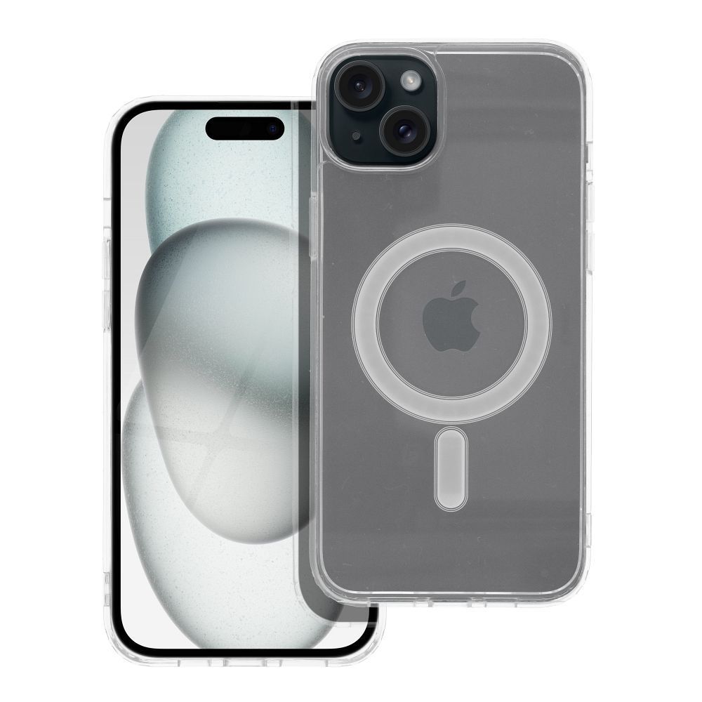 CLEAR MAG COVER case compatible with MagSafe for IPHONE 15 Plus transparent CLEAR MAG COVER case compatible with MagSafe for IPHONE 15 Plus transparent - Image 1