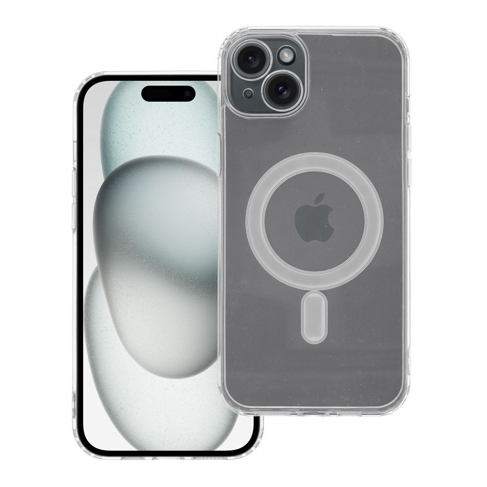 CLEAR MAG COVER case with camera protection compatible with MagSafe for IPHONE 15 Plus transparent CLEAR MAG COVER case with camera protection compatible with MagSafe for IPHONE 15 Plus transparent - Image 1