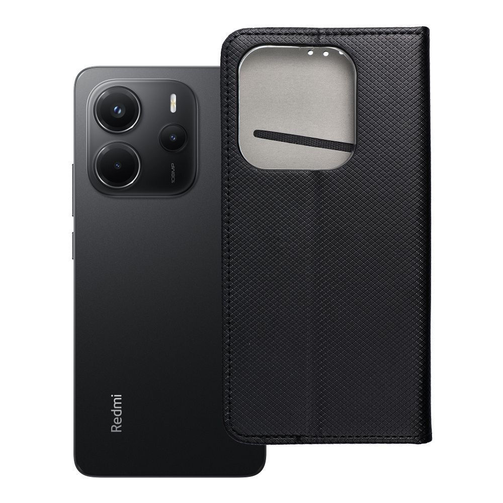 SMART CASE Book for XIAOMI Redmi Note 14 5G black SMART CASE Book for XIAOMI Redmi Note 14 5G black - Image 1