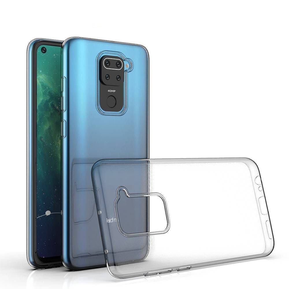 BACK CASE ULTRA SLIM 0,5 mm forXiaomi Redmi Note 9 Pro transparent - Image 1