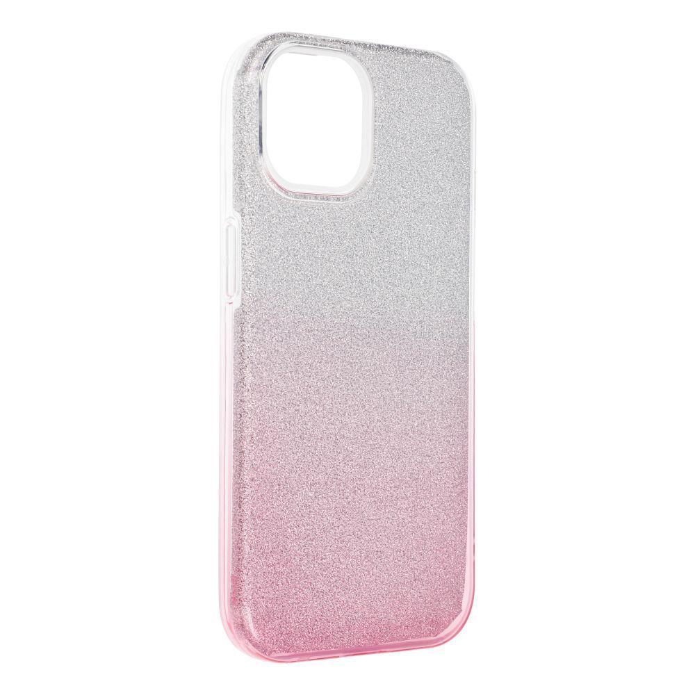 SHINING Case for IPHONE 15 transparent pink - Image 1