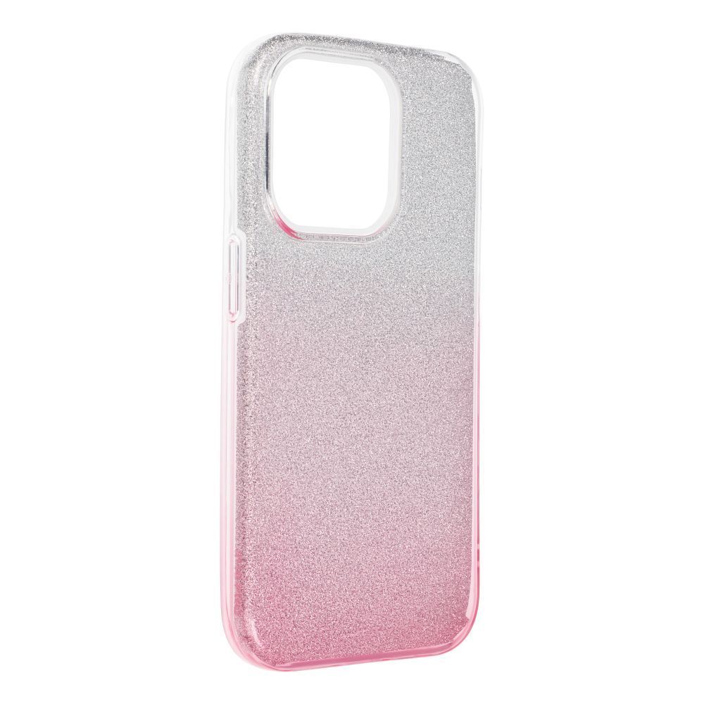 SHINING Case for IPHONE 15 Pro transparent pink - Image 1