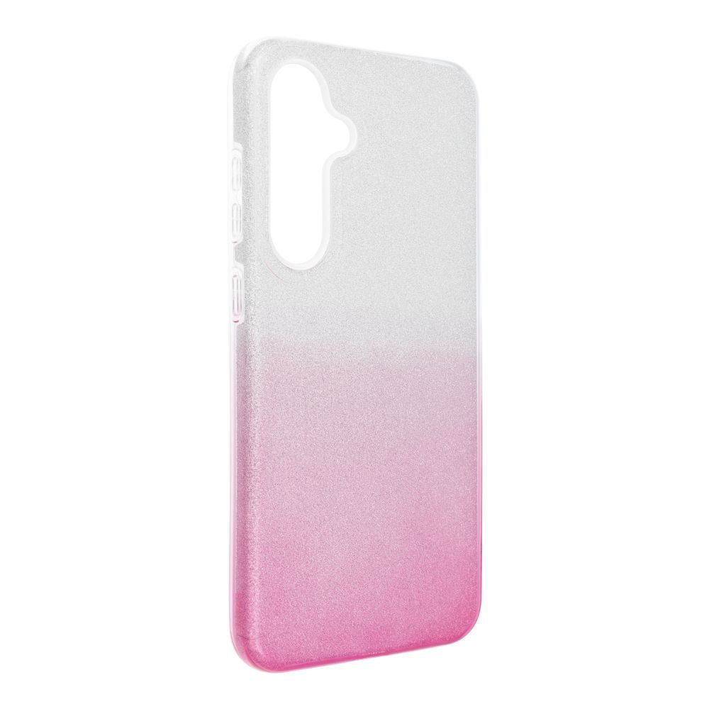 SHINING Case for SAMSUNG S24 FE transparent pink - Image 1