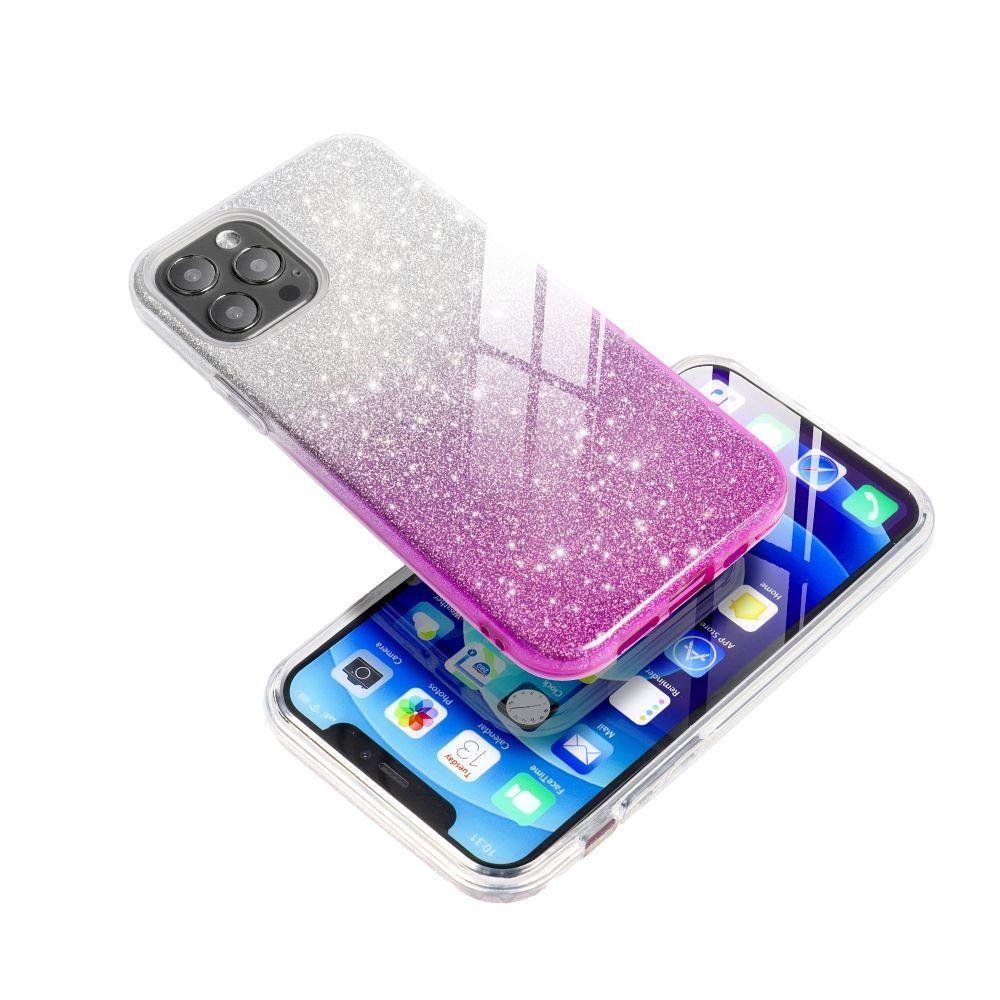 SHINING Case for SAMSUNG A16 5G / A16 4G transparent pink - Image 2