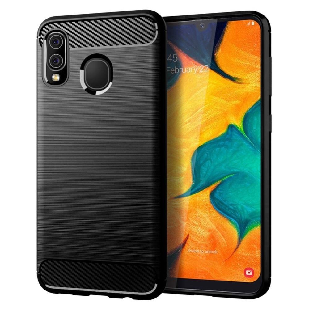 CARBON case for HUAWEI P Smart 2019 black - Image 1
