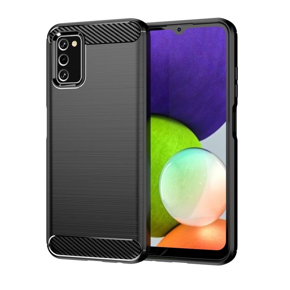 CARBON case for SAMSUNG A41 black - Image 1