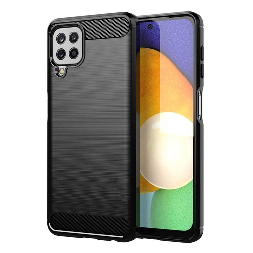 CARBON case for SAMSUNG A22 LTE ( 4G ) black - Image 1