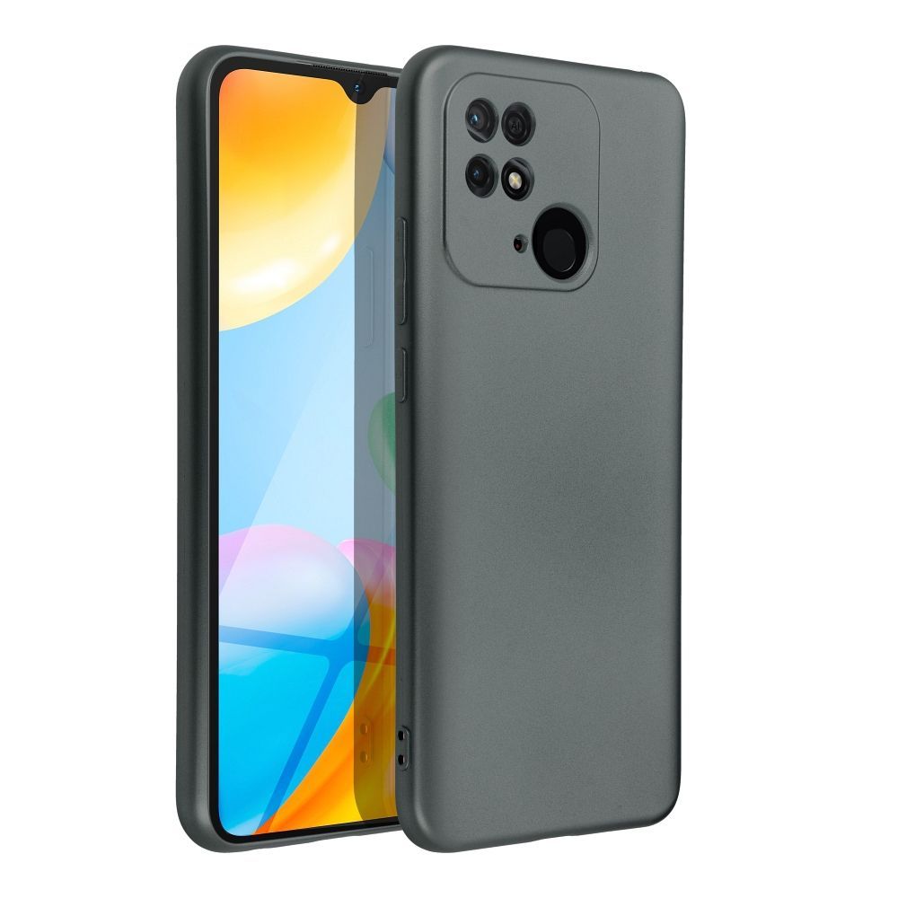 METALLIC Case for XIAOMI Redmi 10C grey - Image 2