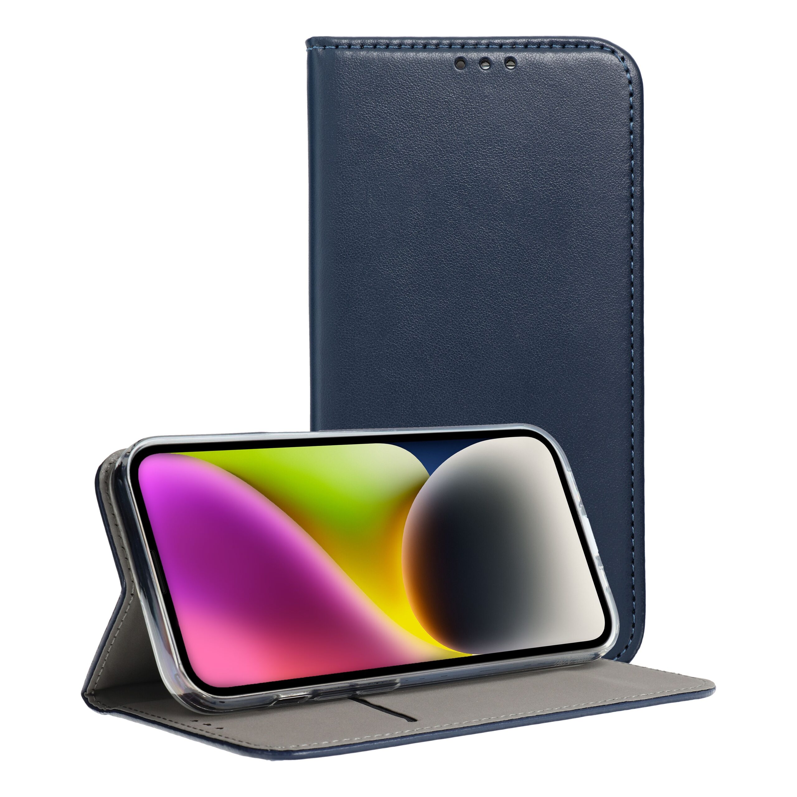 SMART MAGNETO Book case for IPHONE 16 Plus navy - Image 1