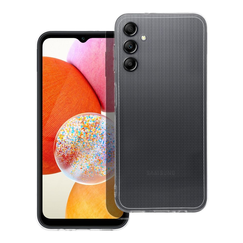 CLEAR Case 2 mm for SAMSUNG A14 4G (camera protection) transparent CLEAR Case 2 mm for SAMSUNG A14 4G (camera protection) transparent - Image 1