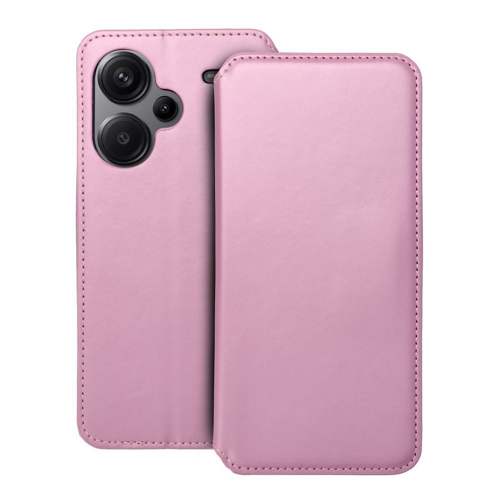 DUAL POCKET Book case for XIAOMI Redmi Note 13 Pro Plus 5G light pink DUAL POCKET Book case for XIAOMI Redmi Note 13 Pro Plus 5G light pink - Image 1