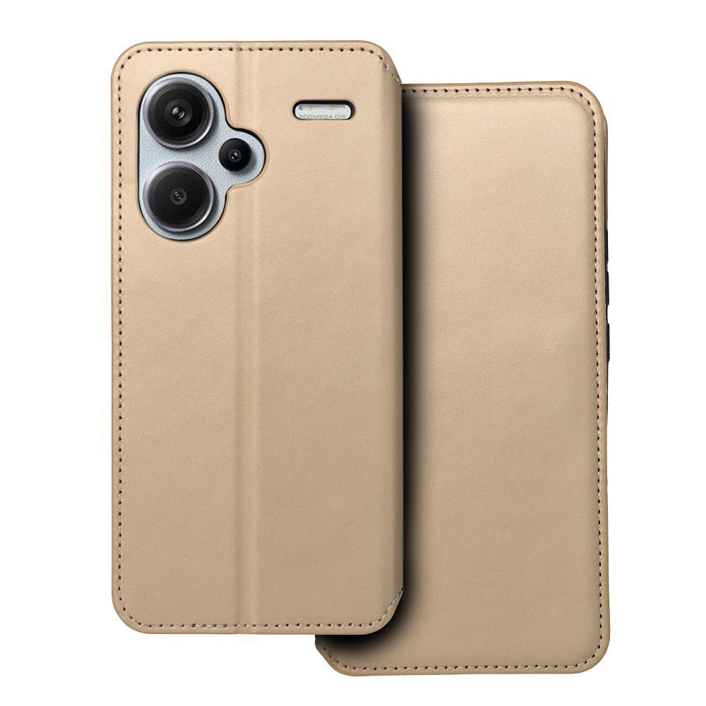 DUAL POCKET Book case for XIAOMI Redmi Note 13 Pro Plus 5G gold DUAL POCKET Book case for XIAOMI Redmi Note 13 Pro Plus 5G gold - Image 1