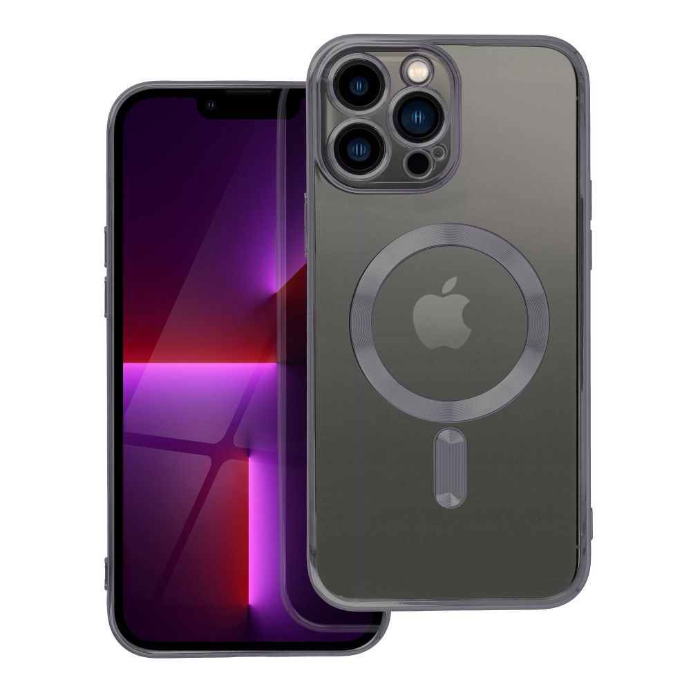 ELECTRO MAG COVER case compatible with MagSafe for IPHONE 13 Pro Max black - Image 1