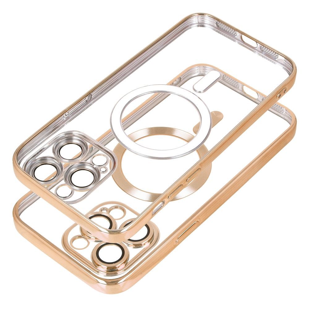 ELECTRO MAG COVER case compatible with MagSafe for IPHONE 14 Pro Max gold - Image 2