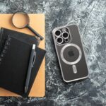 ELECTRO MAG COVER case compatible with MagSafe for IPHONE 15 PRO titanium - Image 2