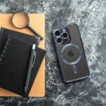 ELECTRO MAG COVER case compatible with MagSafe for IPHONE 15 Pro blue titanium - Image 2