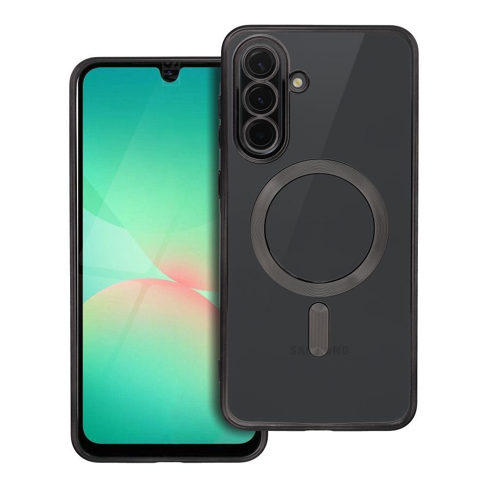 ELECTRO MAG COVER case compatible with MagSafe for SAMSUNG A56 black - Image 1