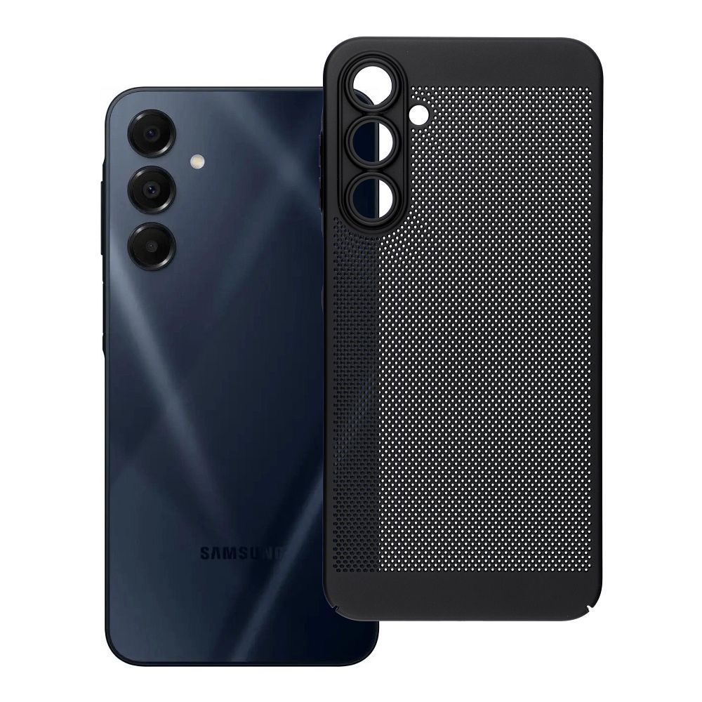 Case for Samsung A16 5G / A16 4G Breezy black BREEZY case for SAMSUNG A16 5G black - Image 1