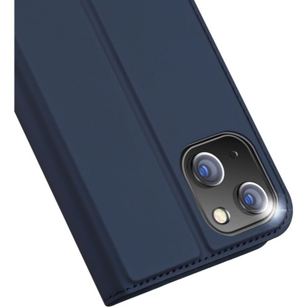 DUX DUCIS wallet case SKIN PRO for IPHONE 15 Plus blue - Image 2