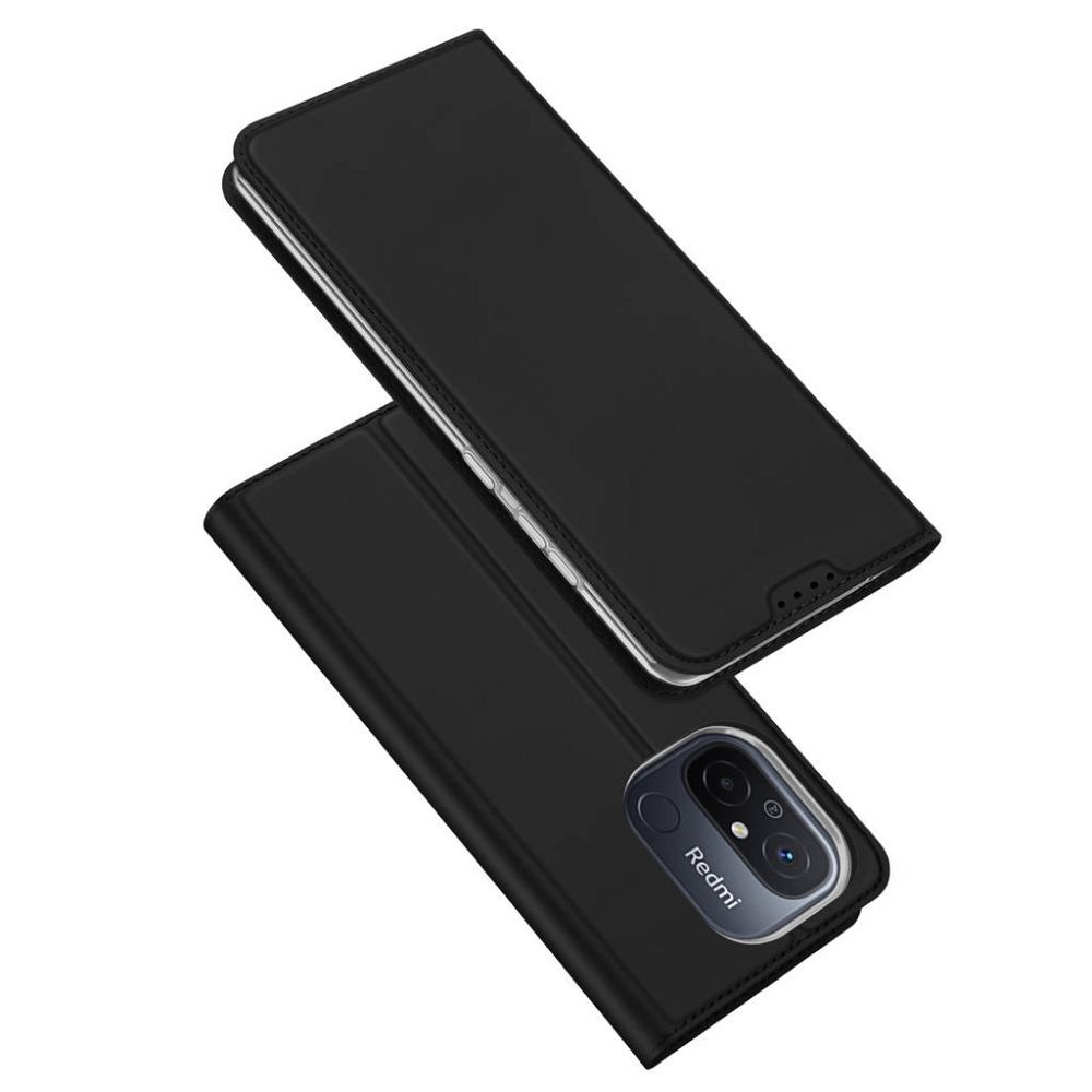 DUX DUCIS wallet case SKIN PRO for REDMI 12C black - Image 2