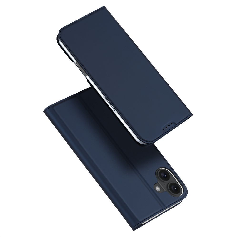DUX DUCIS wallet case SKIN PRO for IPHONE 16 blue - Image 1