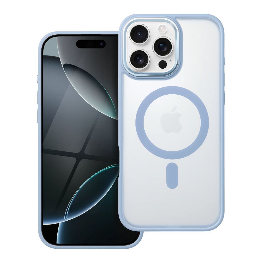 Case for iPhone 16 PRO MAX Matte Mag Cover compatible with MagSafe blue MATTE MAG COVER case compatible with MagSafe for IPHONE 16 Pro Max blue - Image 1