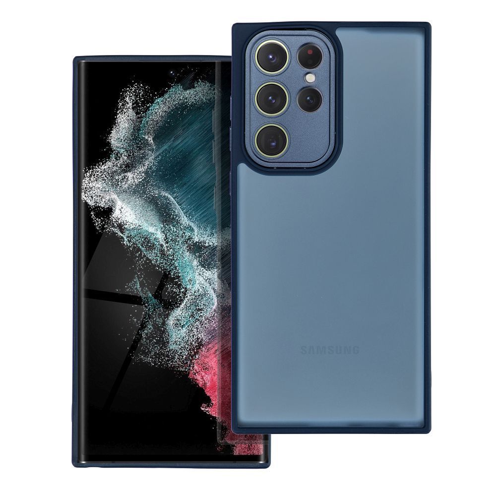 VARIETE Case for SAMSUNG S22 Ultra navy blue VARIETE Case for SAMSUNG S22 Ultra navy blue - Image 1