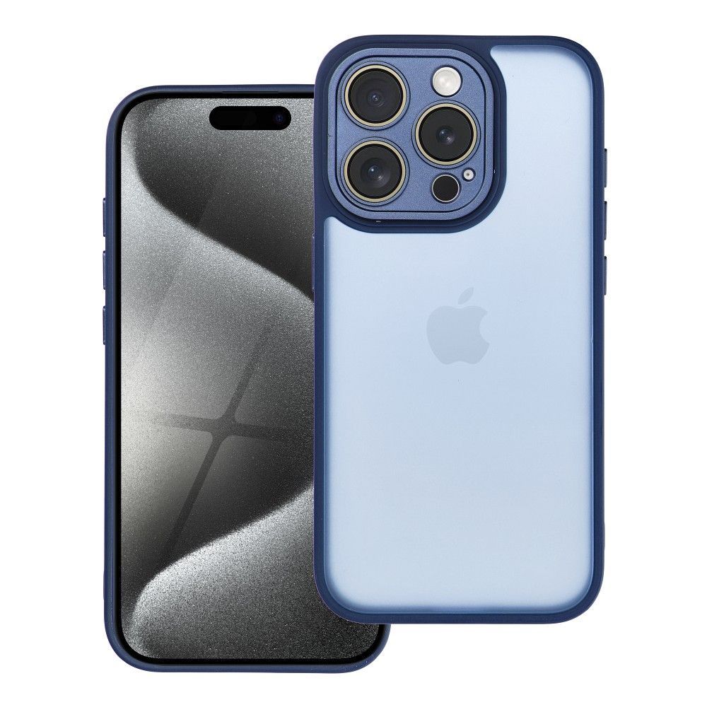 VARIETE Case for IPHONE 15 Pro navy blue VARIETE Case for IPHONE 15 Pro navy blue - Image 1
