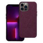 WOVEN MAG COVER case compatible with MagSafe for IPHONE 13 Pro Max burgundy
