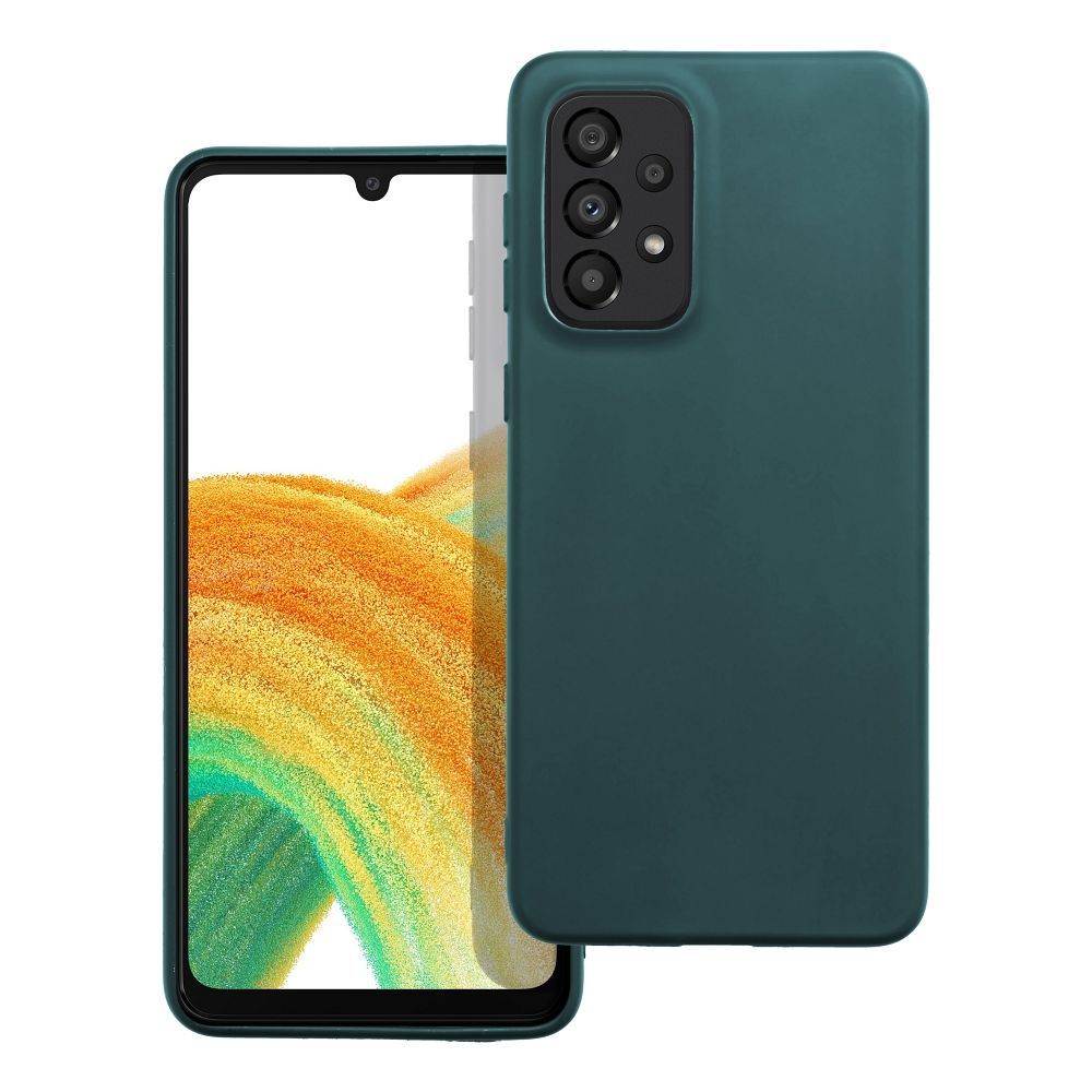 MATT case for SAMSUNG A52 5G / A52 LTE ( 4G ) / A52S dark green - Image 1