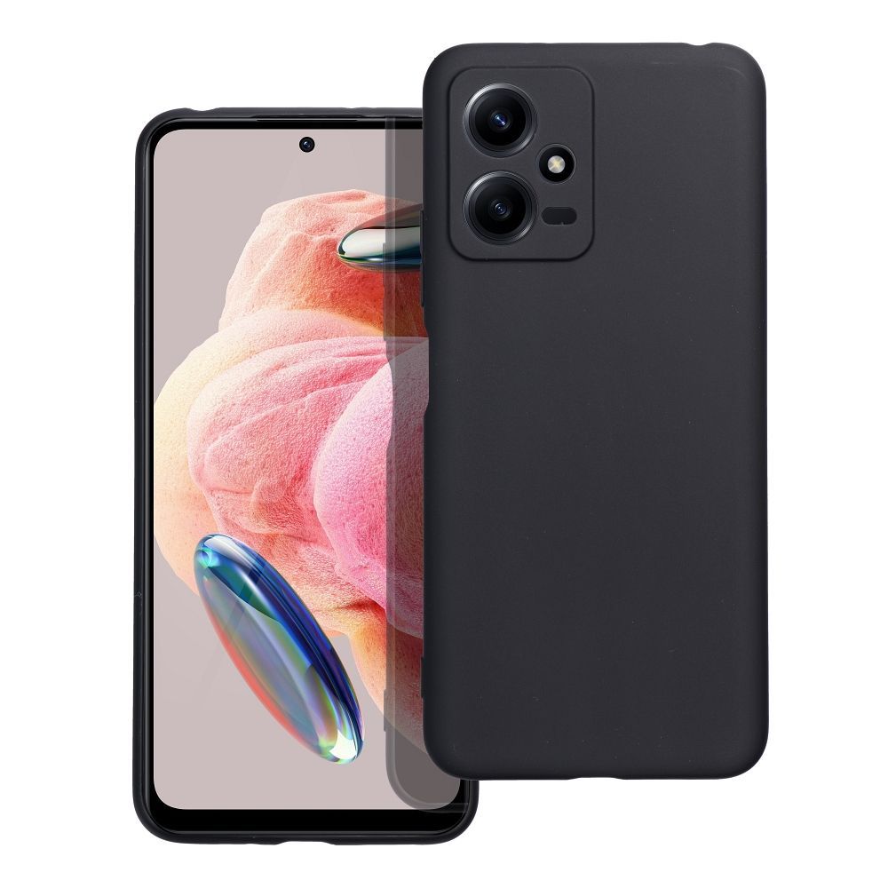 MATT case for XIAOMI Redmi Note 12 5G black - Image 1