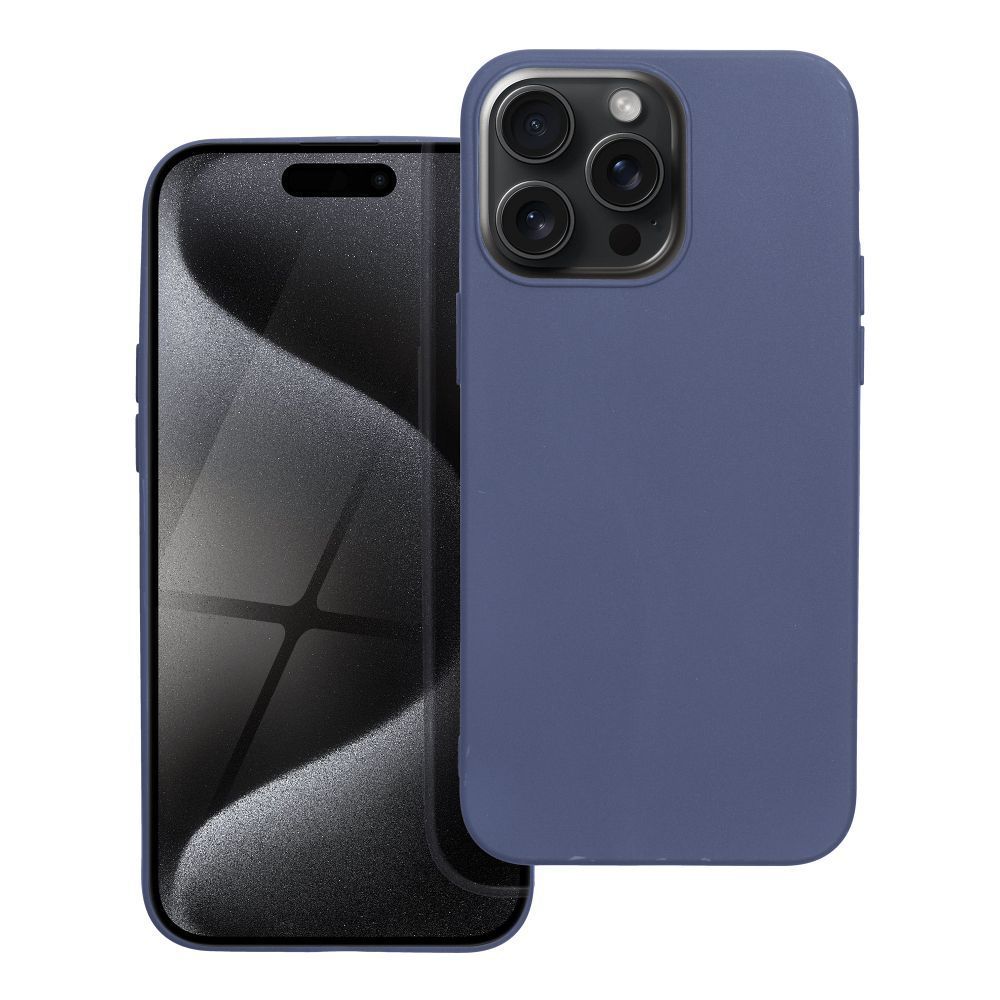 MATT case for IPHONE 15 Pro Max blue - Image 1
