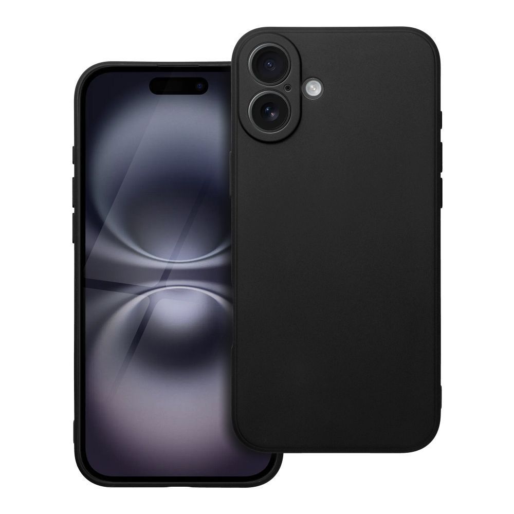 MATT case for IPHONE 16 Plus black - Image 1