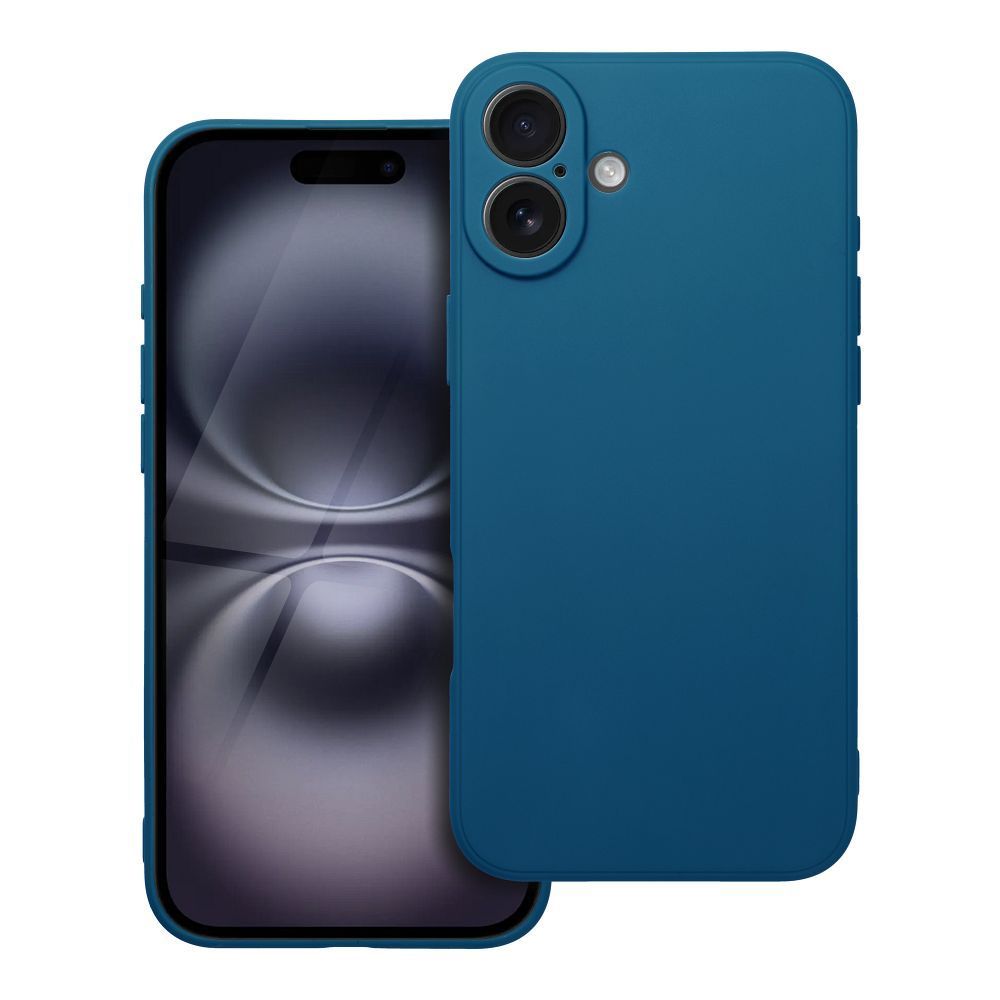 MATT case for IPHONE 16 Plus blue - Image 1