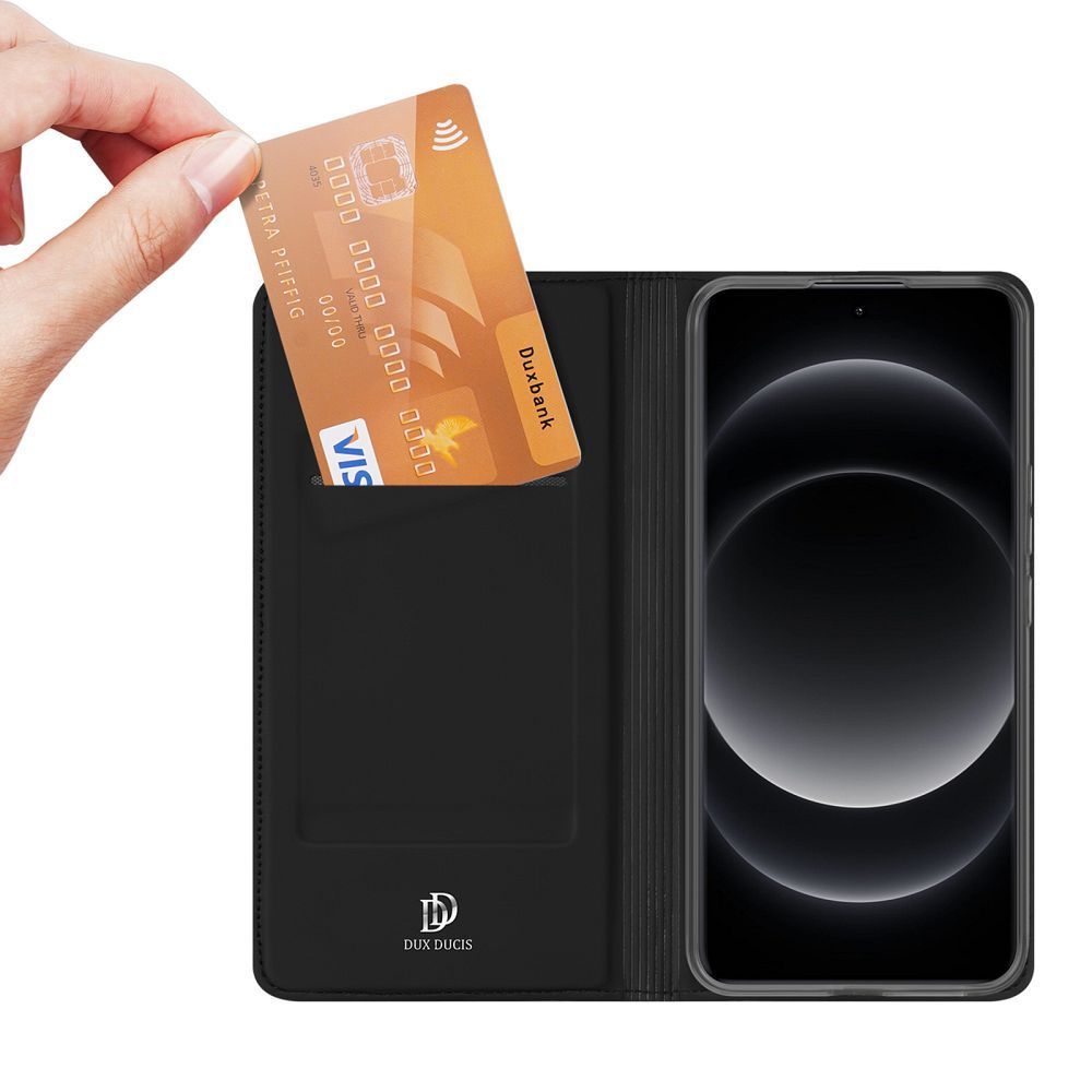 DUX DUCIS wallet case SKIN PRO for XIAOMI 14 Ultra black - Image 2