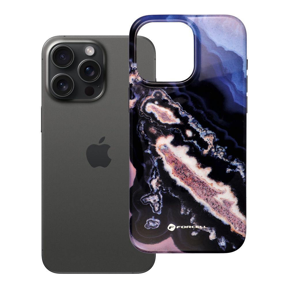 Case for iPhone 15 PRO MAX Forcell F-Protect Mirage compatible with Magsafe Military Drop-Test gold island FORCELL F-PROTECT Mirage, Military Drop-Tested case compatible with MagSafe for IPHONE 15 PRO MAX gold island - Image 1