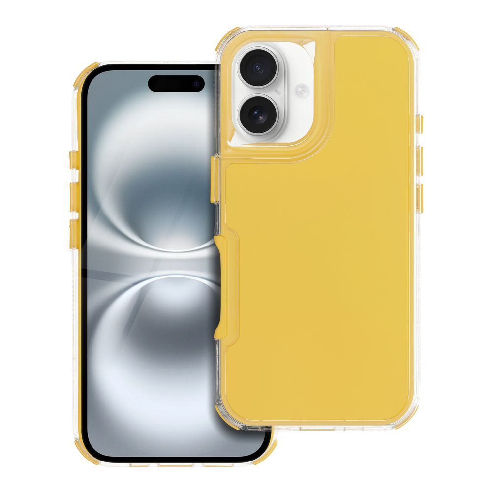 MATRIX Case for IPHONE 16 yellow - Image 1