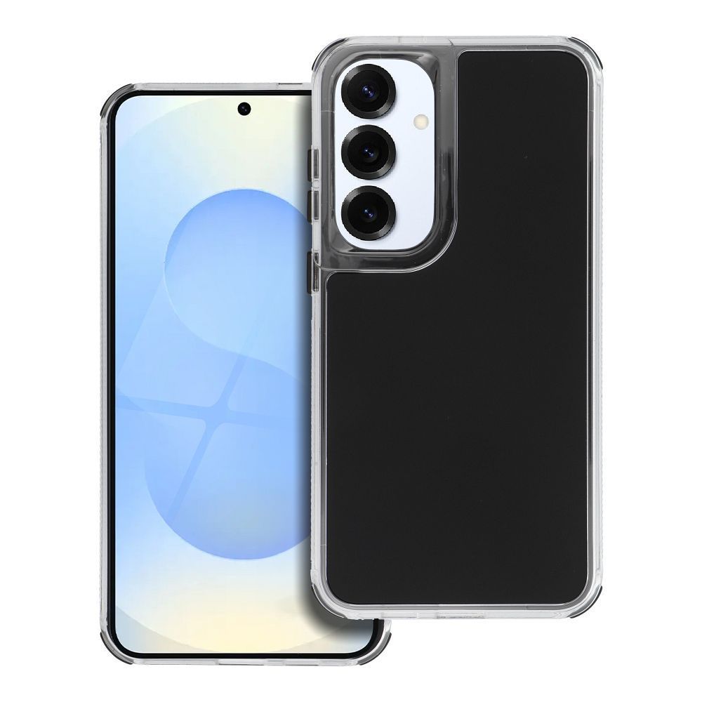 Case for Samsung S25 PLUS Matrix black MATRIX Case for SAMSUNG S25 Plus black - Image 1