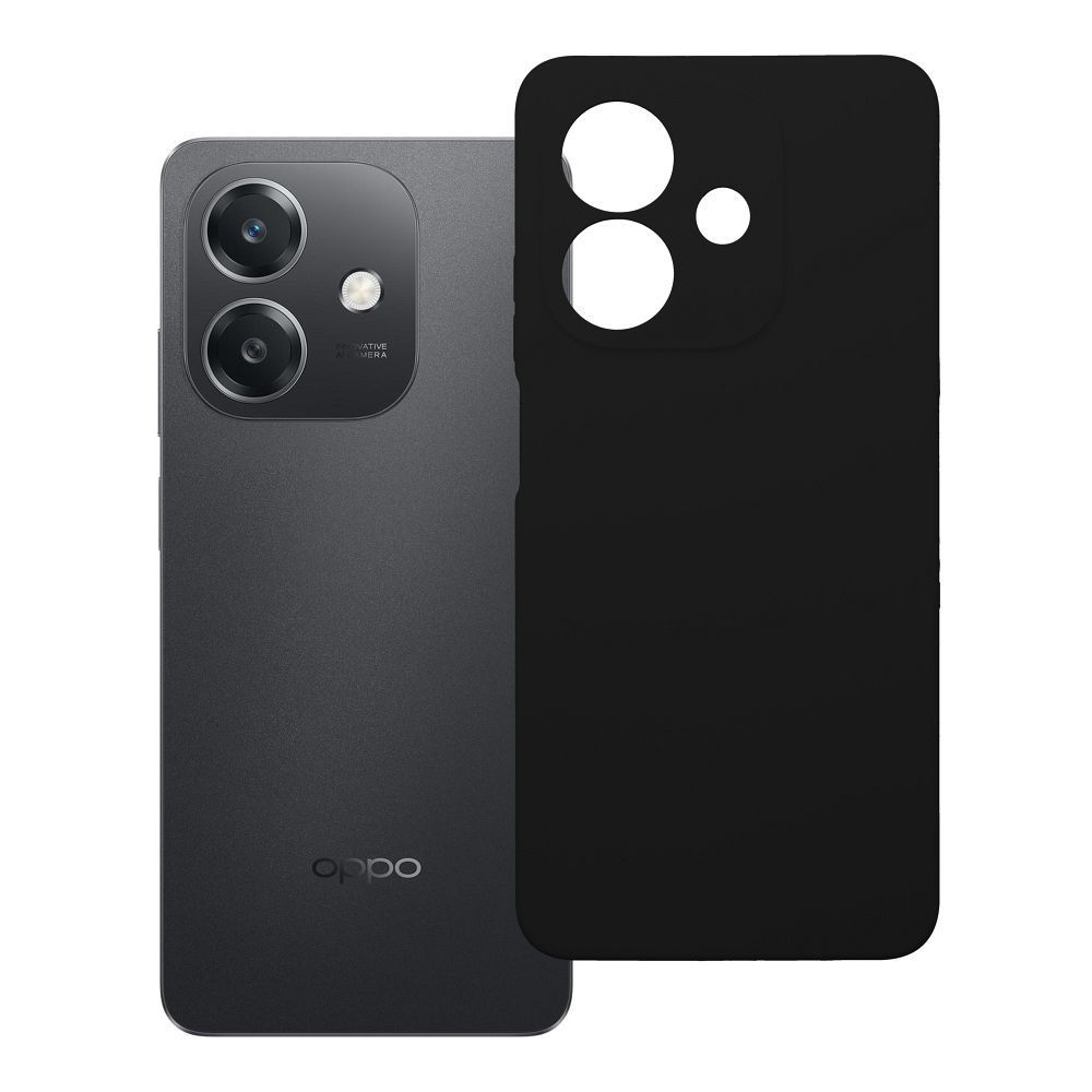 Case SILICONE 2mm for OPPO A40 black - Image 1