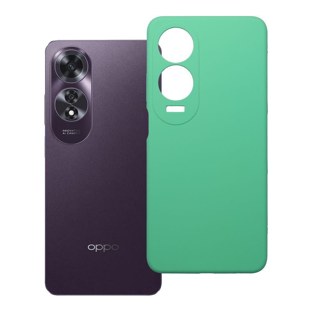 Case SILICONE 2mm for OPPO A60 mint - Image 1